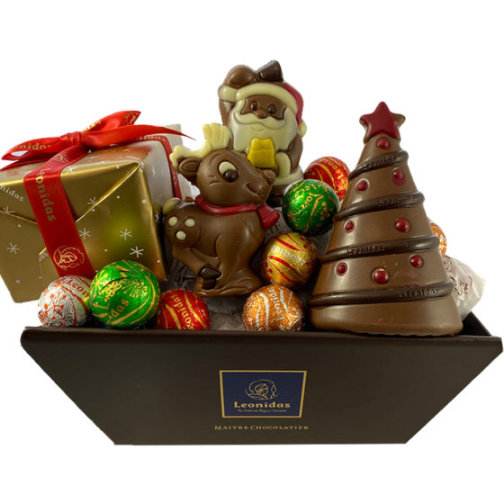 Christmas chocolate hamper