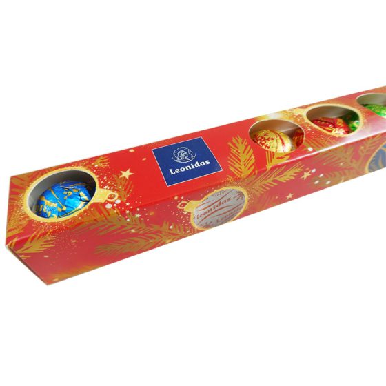 10 Leonidas Assorted Reindeer Balls - Image 3