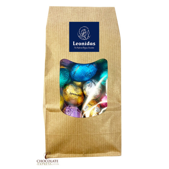 35 Leonidas Children Friendly Mini Eggs in Easter Hunt Bag
