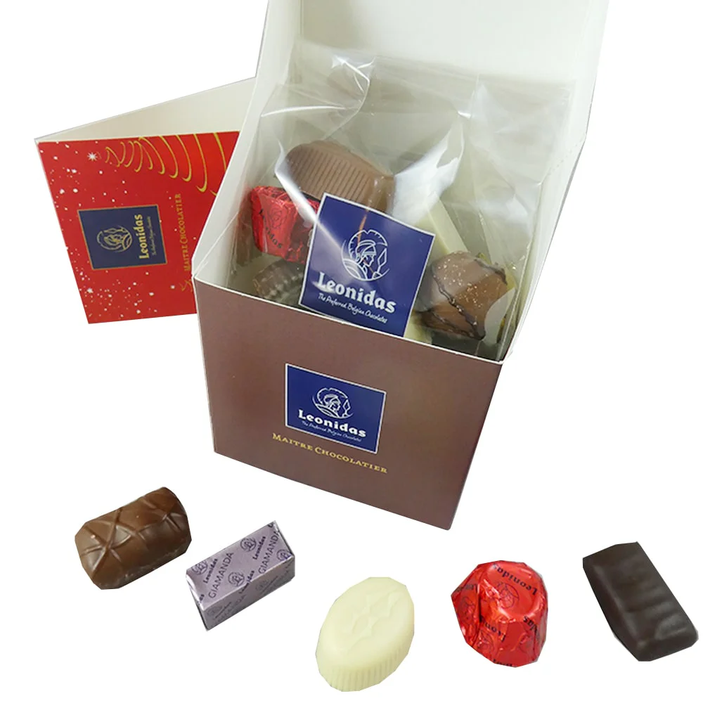 Leonidas Bespoke Christmas Collection – 16 Chocolates in a Stylish Gift Box - Image 3