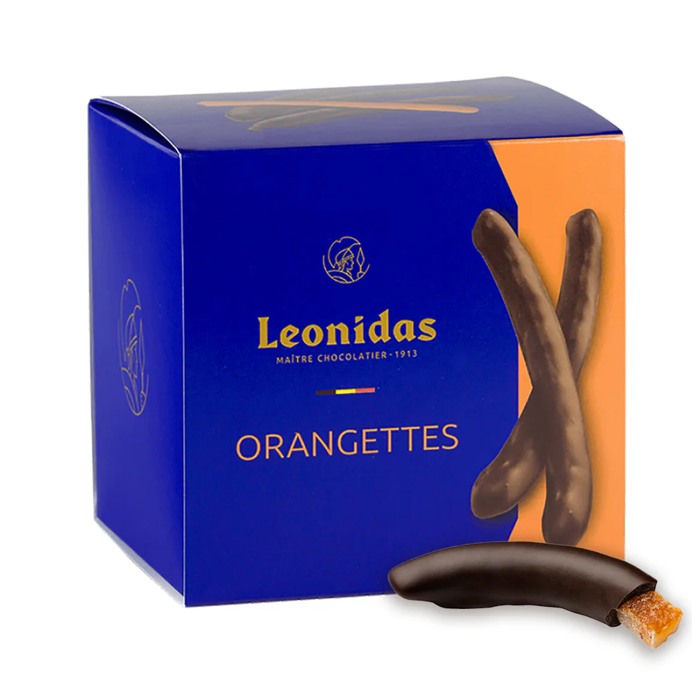 Orangettes & 22 Leonidas Dark Chocolates - Image 2