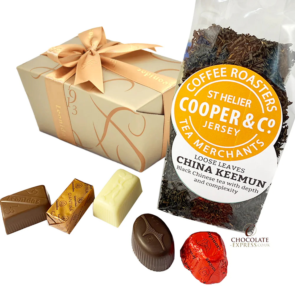 14 Choose Your Own Chocolates with An Artisan Tea or Coffee Gift Set