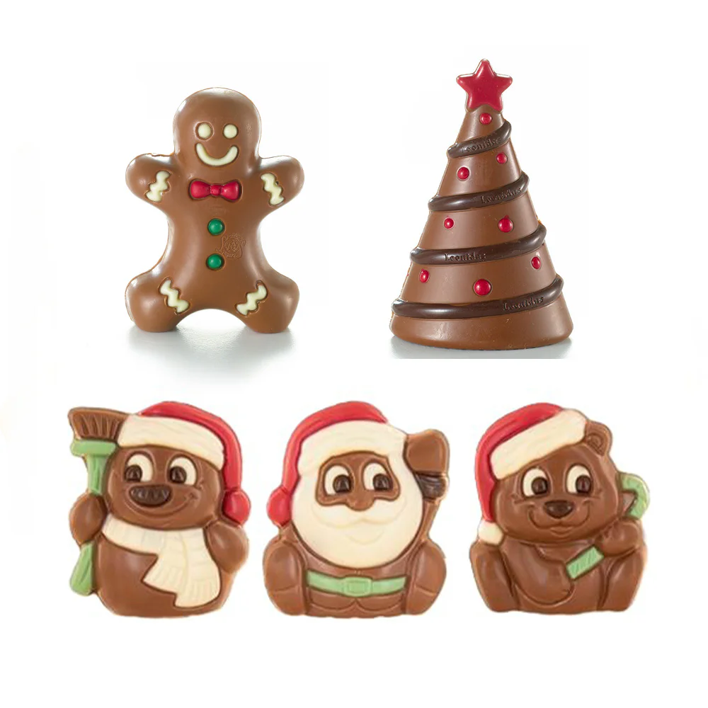 Choose Your Own Leonidas Christmas Figure, Pure Milk Belgian Chocolate