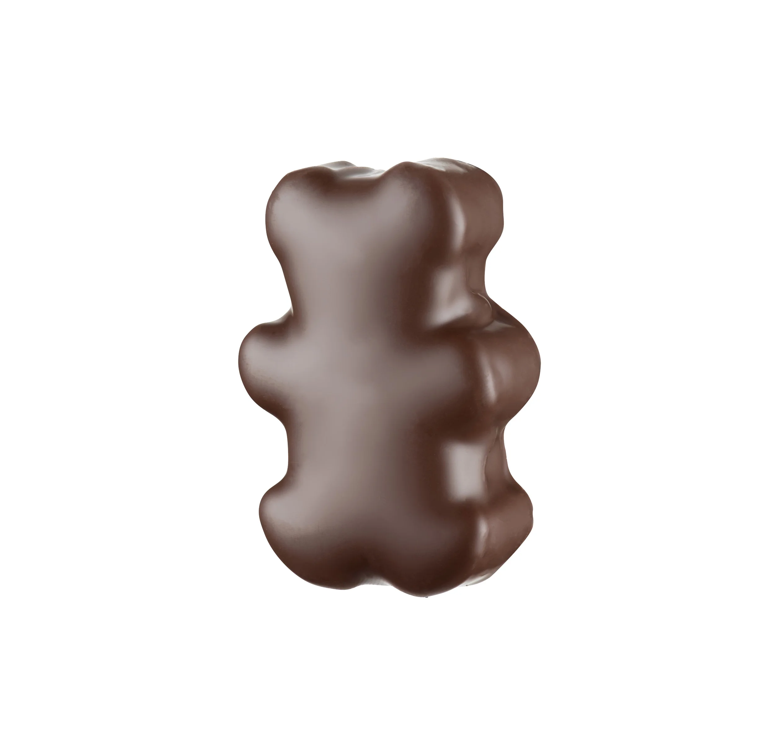 2 Velvety Dark Marshmallow Teddy Bears - Image 3