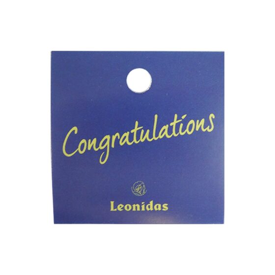 Leonidas Congratulations Gift Tag