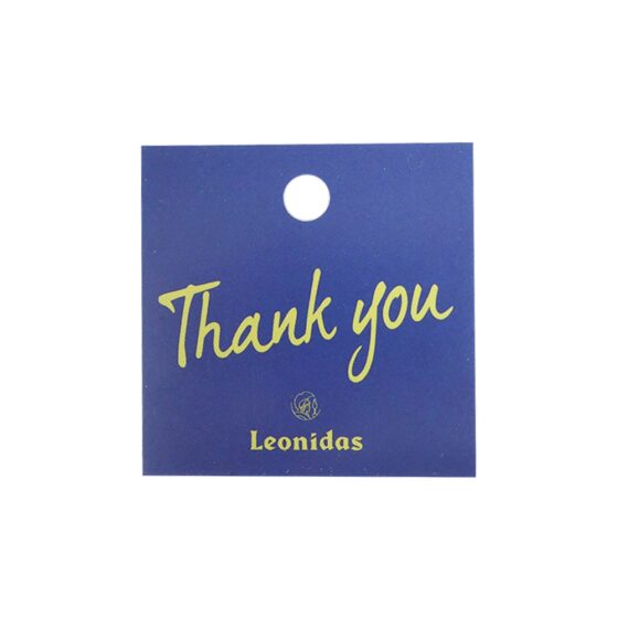 Leonidas Thank You Gift Tag
