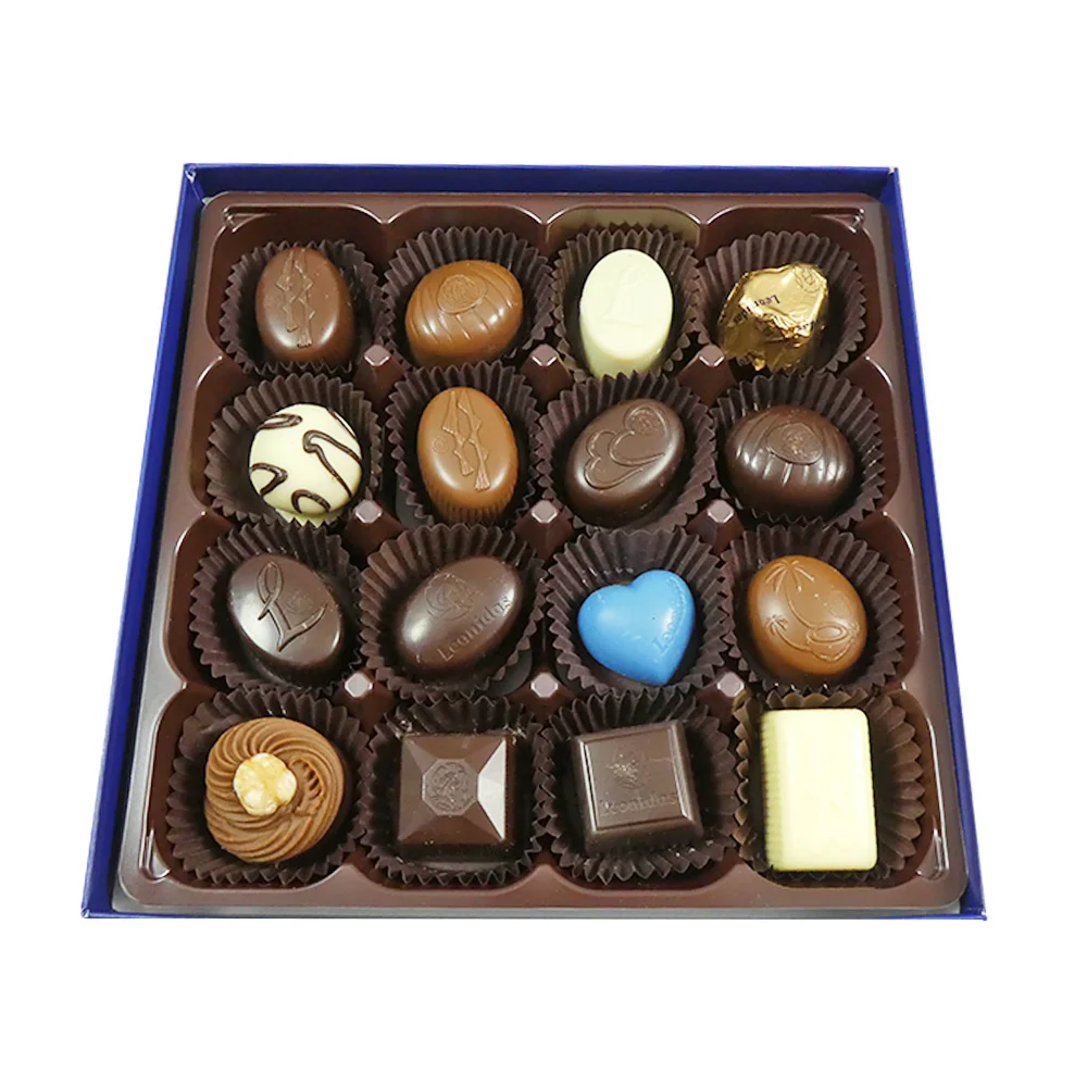 Premium Gift Boxes 12 & 16 Assorted Leonidas Chocolates - Image 5