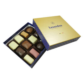 12 Assorted Leonidas Chocolates, Luxury Gift Box