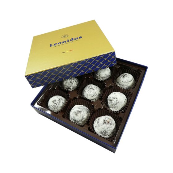 9 Marc De Champagne Truffles, White & Milk Ganache - Image 3