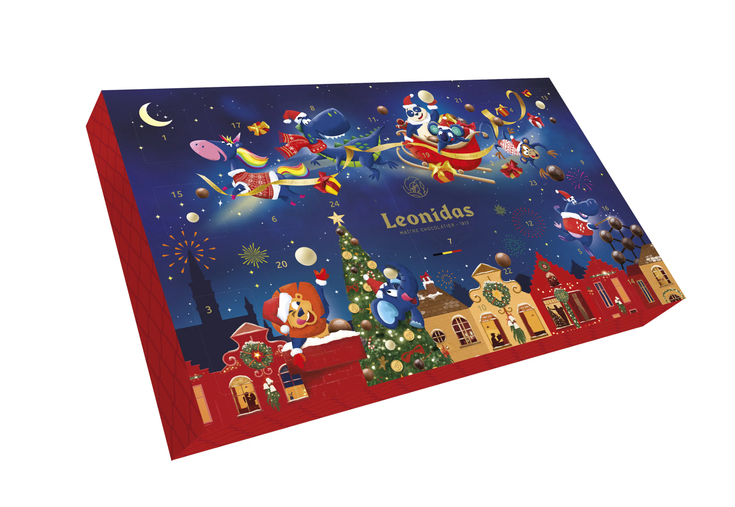 Leonidas Custom Advent – Your Choice of Chocolates, Xmas Praline Balls, Lolly & Figures - Image 3
