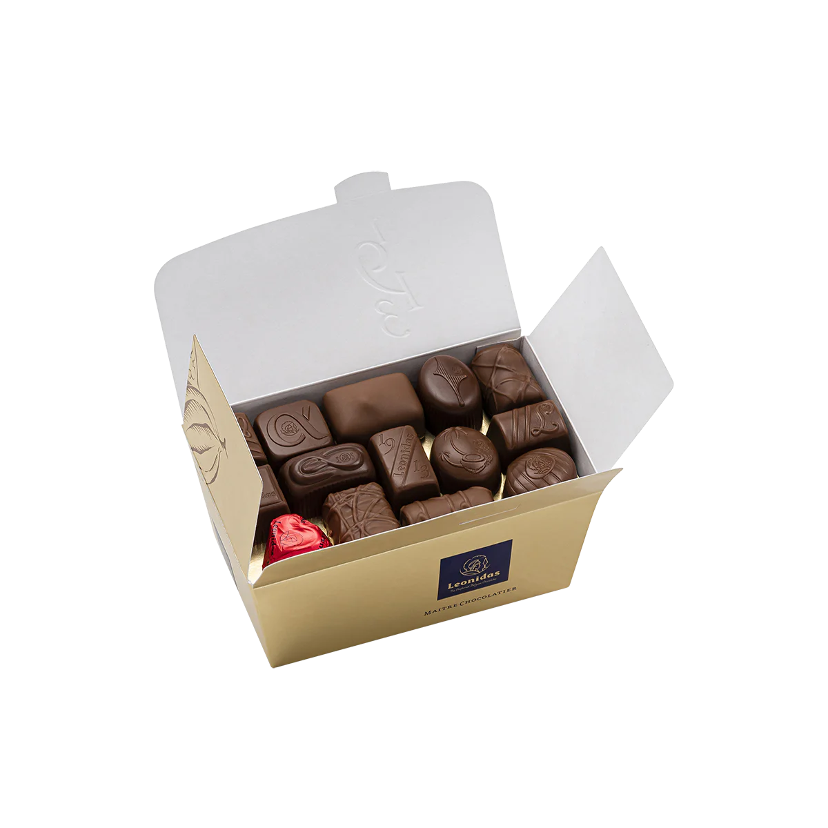 14 Leonidas Milk Assorted Chocolate
