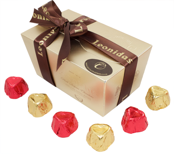 22 Milk Praline & Caramelized Cream Hearts