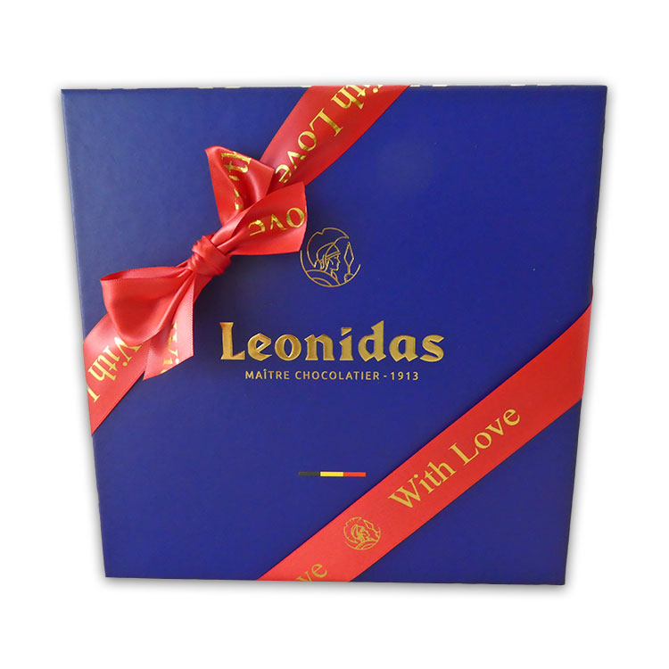 Leonidas Luxury Blue Gift Box (16 Chocolates) – Best-Selling Belgian Selection of Pralines, Truffles, Butter Creams & Ganaches