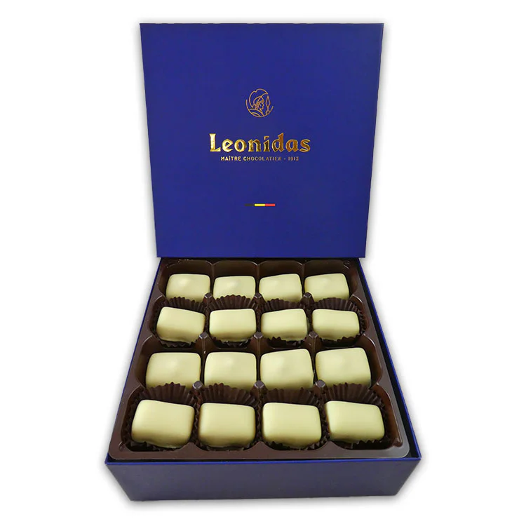 Leonidas Premium Gift Box with 32 Classic Manons – Luxury Belgian Buttercream Chocolates