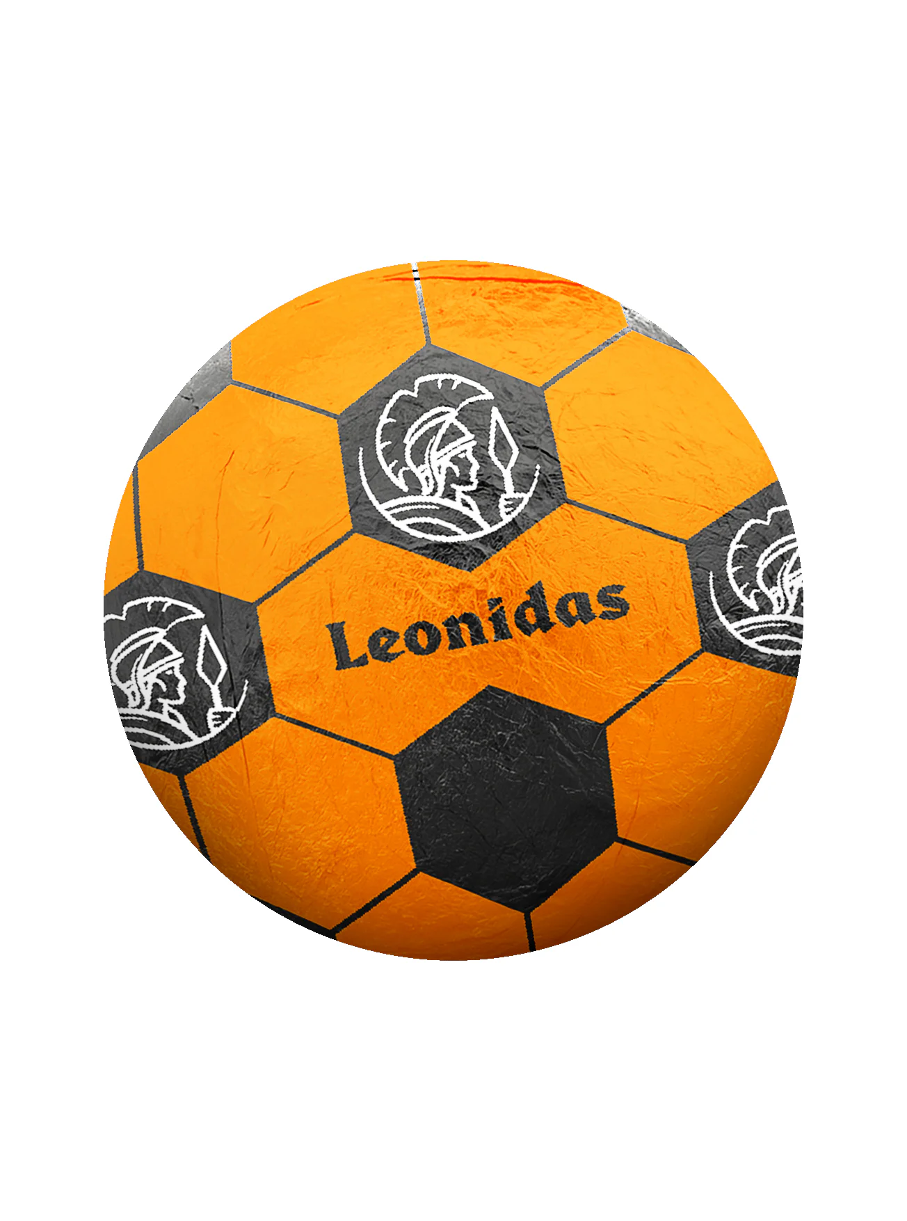 Orange Football (White chocolate, lemon meringue)