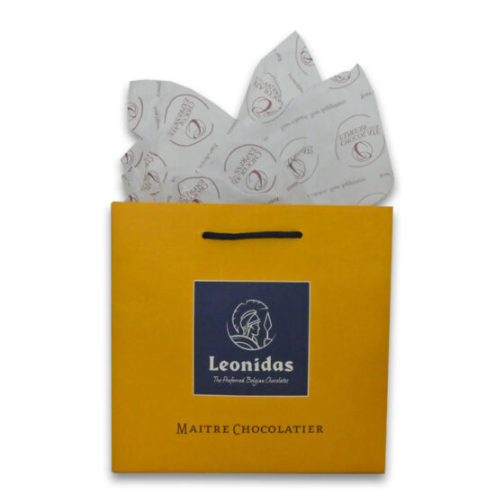 Leonidas Medium Gift Bag Yellow