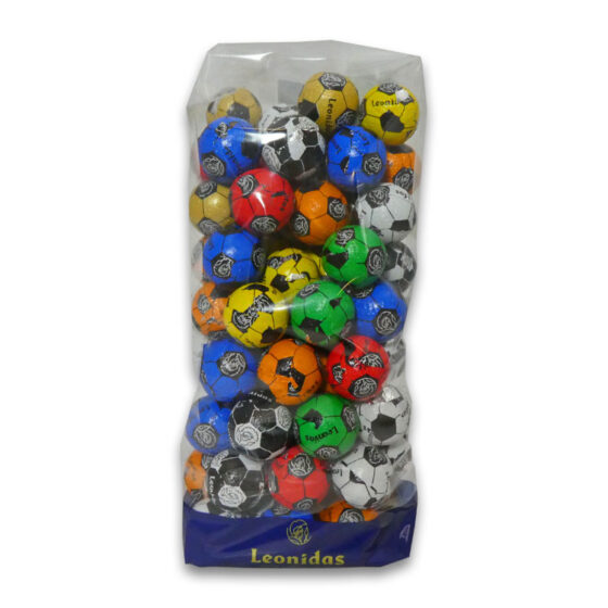 90 Choose Your Own Leonidas Footballs in a Gift Bag