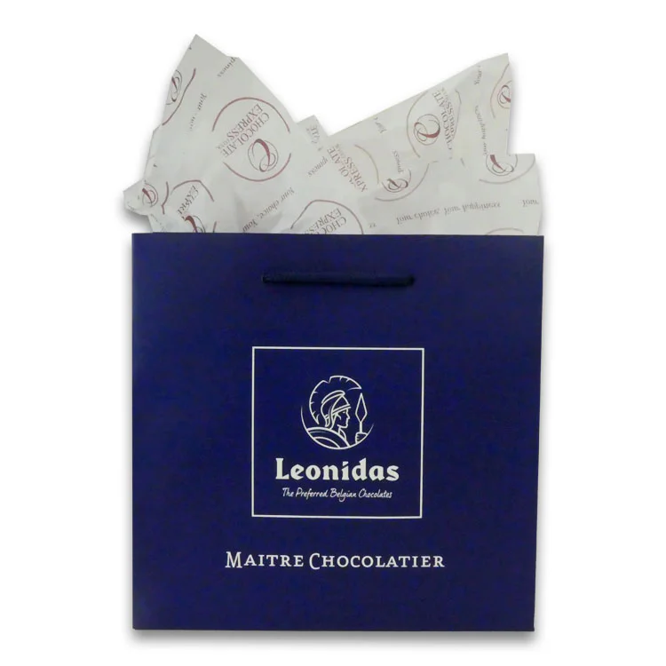 Leonidas Medium Gift Bag Blue