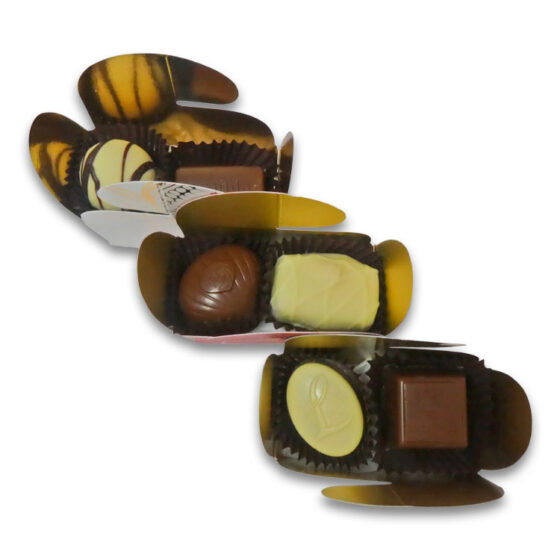12 Favour Boxes of 2 Choose Your Own Chocolates - Image 2