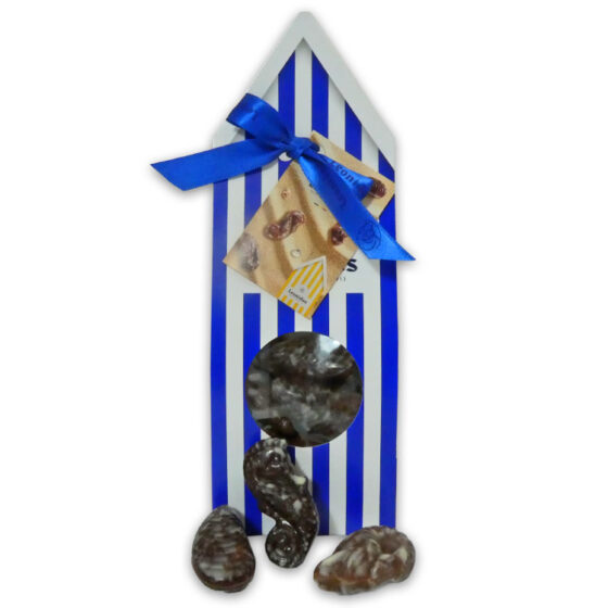 Milk & Dark Praline Chocolate Seashells - Image 2