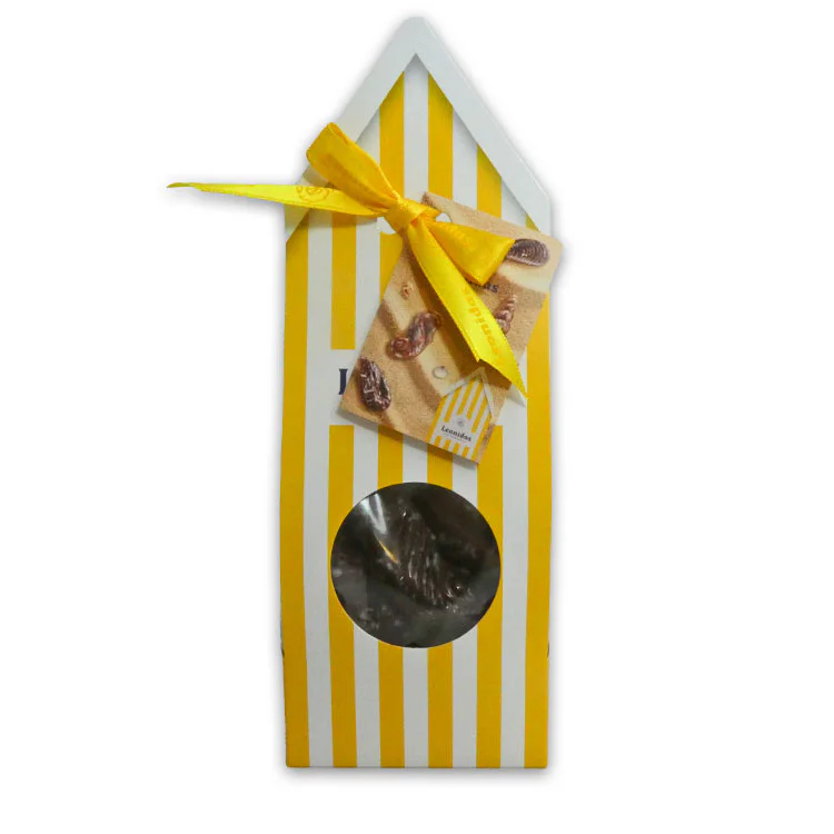 Iconic Belgian Creamy Praline Collection – 12 Milk & Dark Seashells in Fun Leonidas Gift Box - Image 5