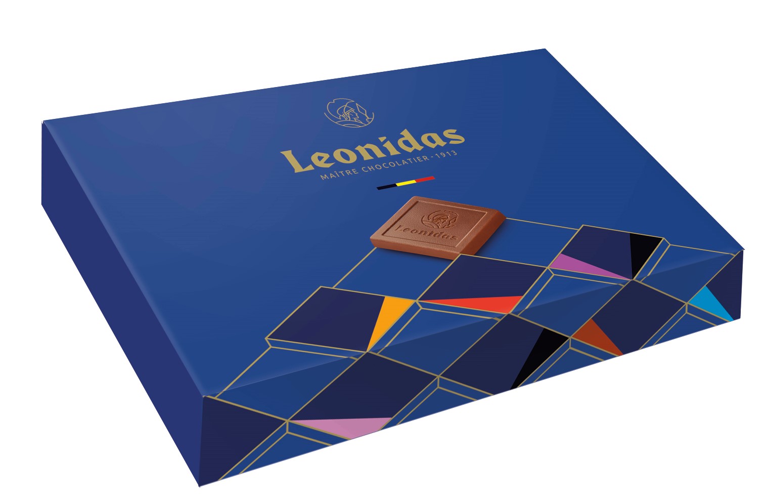 Create Your Own Box: 54 Luxury Leonidas Napolitain Squares