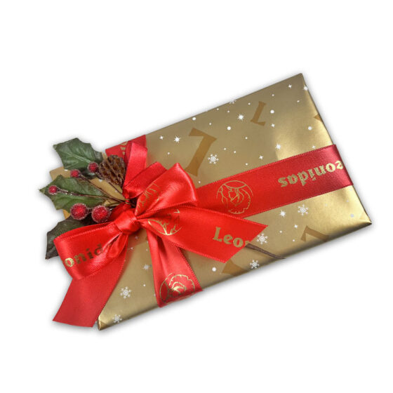 Christmas Wrap, Spray & Leonidas Ribbon - Image 2