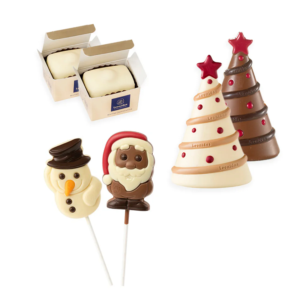 Leonidas Hanging Tree Treats – Choose Your 6 Figures, Lollies & Boxes