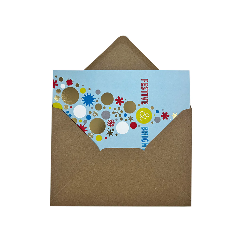 Festive & Bright Christmas Greeting Card - Image 3