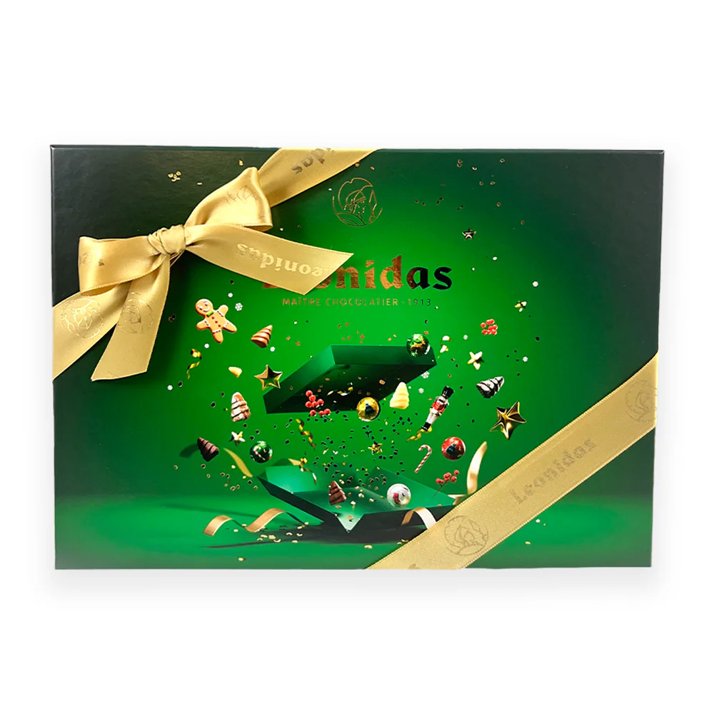 Indulgent Festive Gift Box – 35 Assorted Leonidas Belgian Christmas Chocolates - Image 3