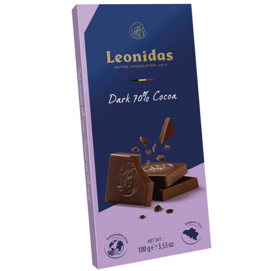 Dark Chocolate with 70% African Cocoa Bar 100g