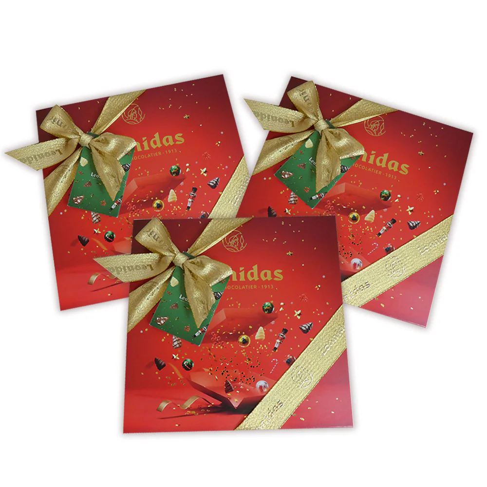 3-for-2 Offer: 20 Assorted Leonidas Chocolate Christmas Trees