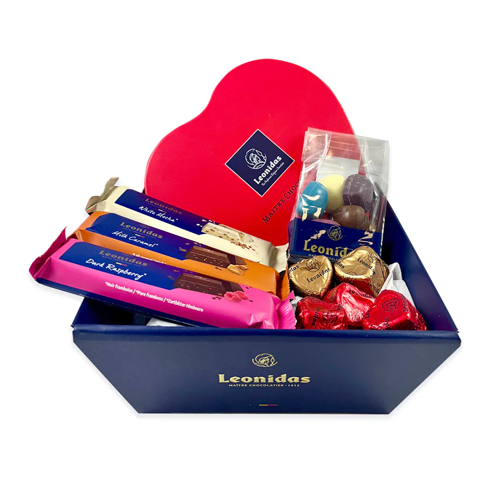 With Love Gift Hamper, Choose Your Own Chocolates & 3 Bars