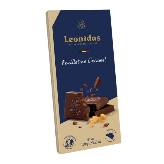 Dark Chocolate with Feuilletine Caramel 100g