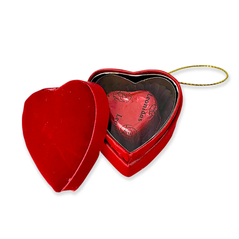 Luxury Velvet Heart Gift Box – Choose Your Chocolate - Image 4