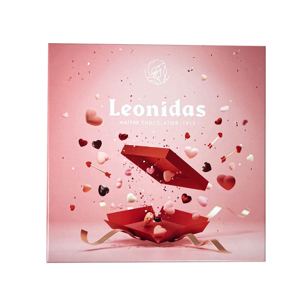 Pink Valentine Square Box