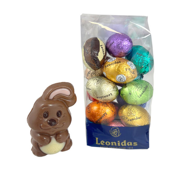 Leonidas Milk Easter Figure & 16 Choose Your Own Mini Eggs - Image 2