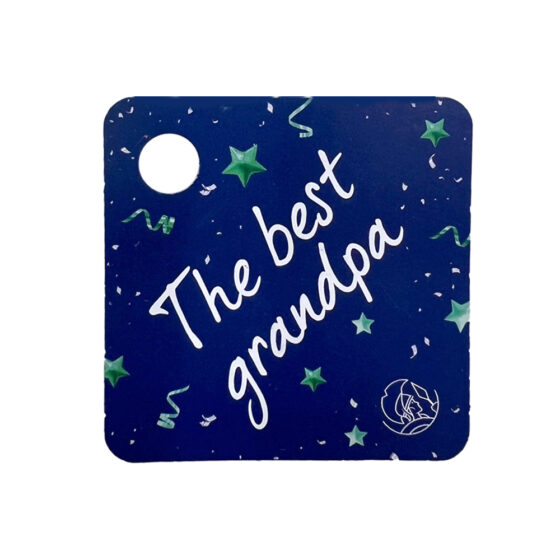 Leonidas The Best Grandpa Gift Tag