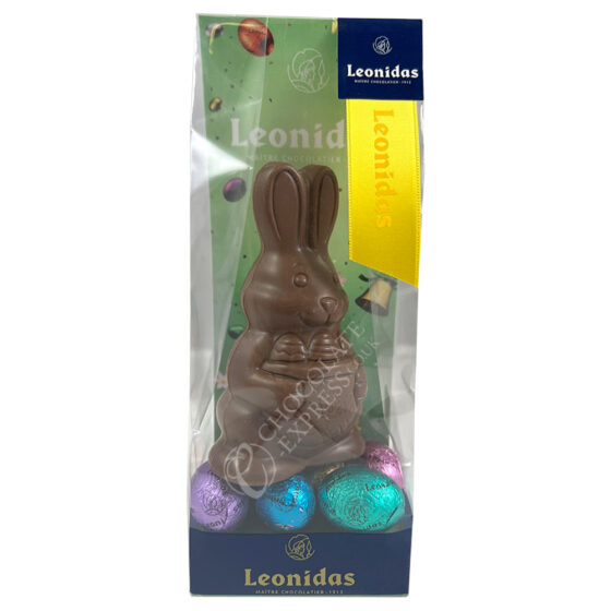 Easter Bunny AND 6 Mini Eggs, in Leonidas Gift Bag - Image 2