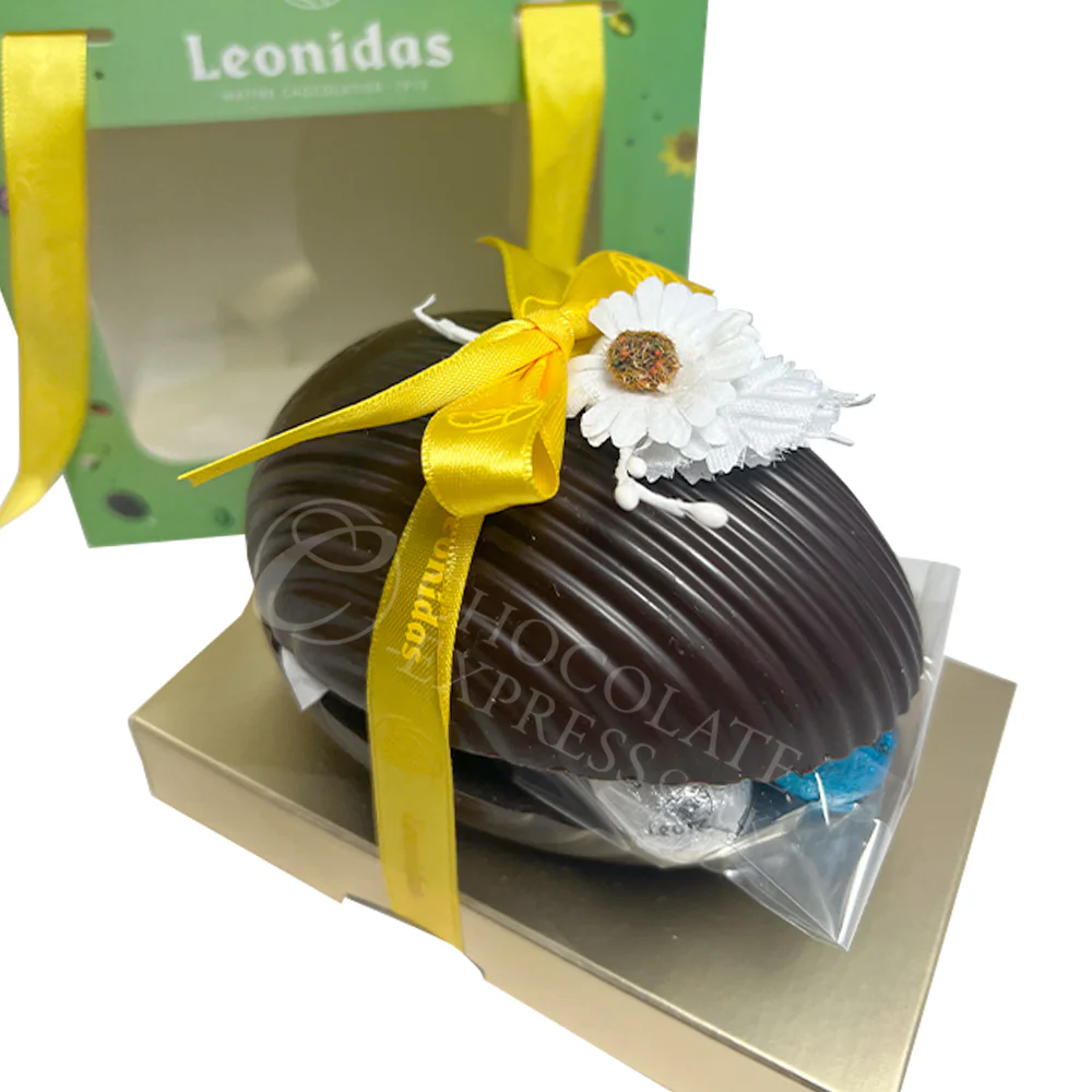 Luxury Small Dark Easter Egg with 8 Mini Eggs