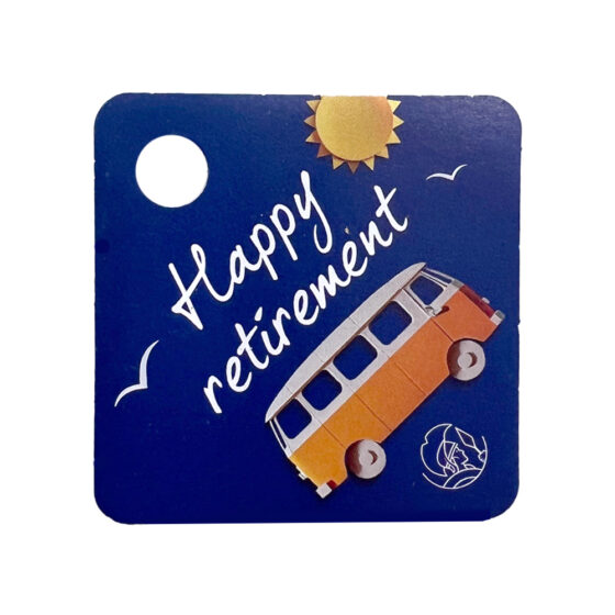 Leonidas Happy Retirement Gift Tag