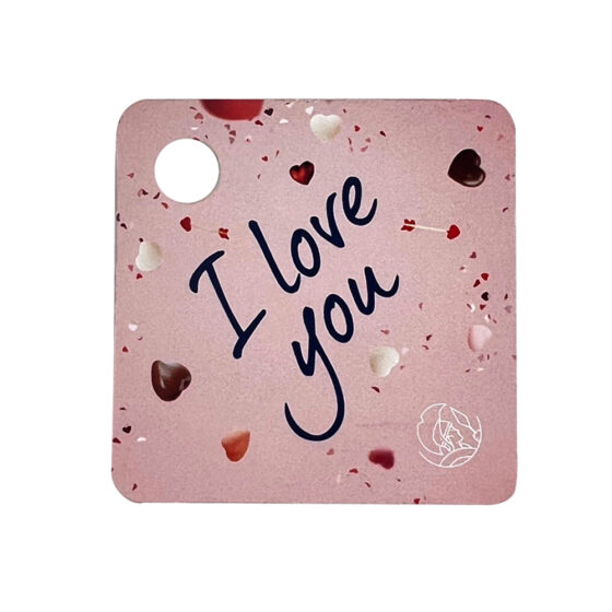 Leonidas I Love You Gift Tag