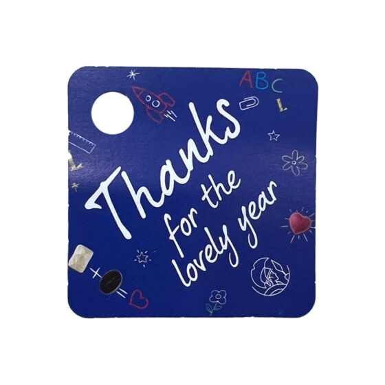 Leonidas Teacher thanks for the lovely year Gift Tag