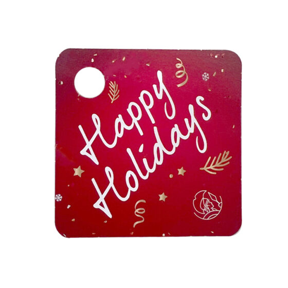 Leonidas Happy Holidays Gift Tag