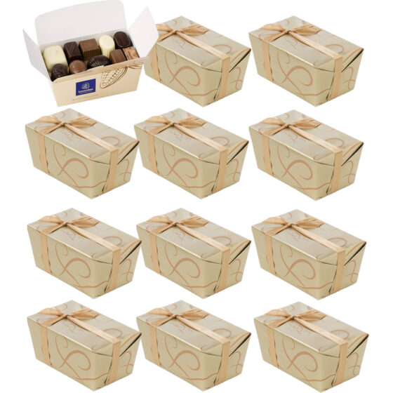 A Year of Luxury – 12 Extravagant Chocolate Boxes Monthly, start on any date required