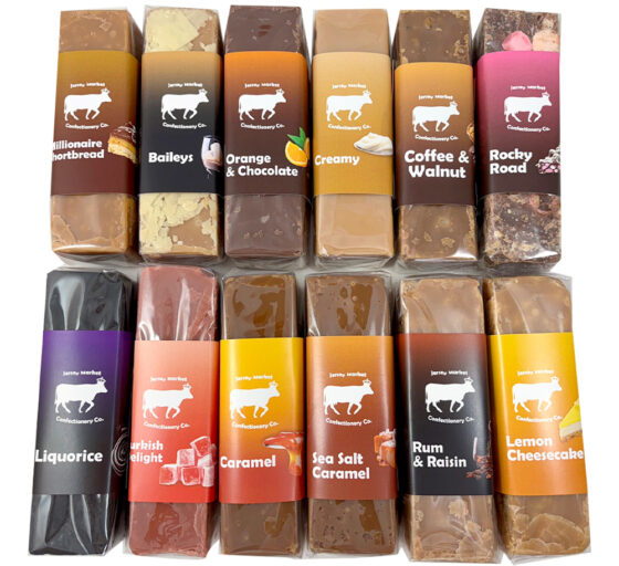 Choose Your Own Fudge Slab, 12 Different Flavours