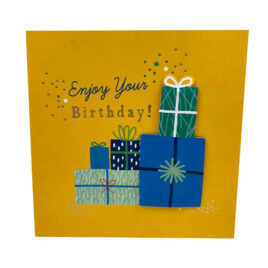 Enjoy Your Birthday Greetings Card
