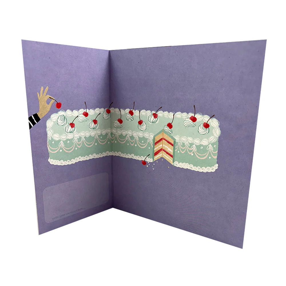 Treat Yourself Birthday Greetings Card - Image 2