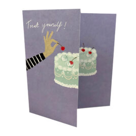 Treat Yourself Birthday Greetings Card