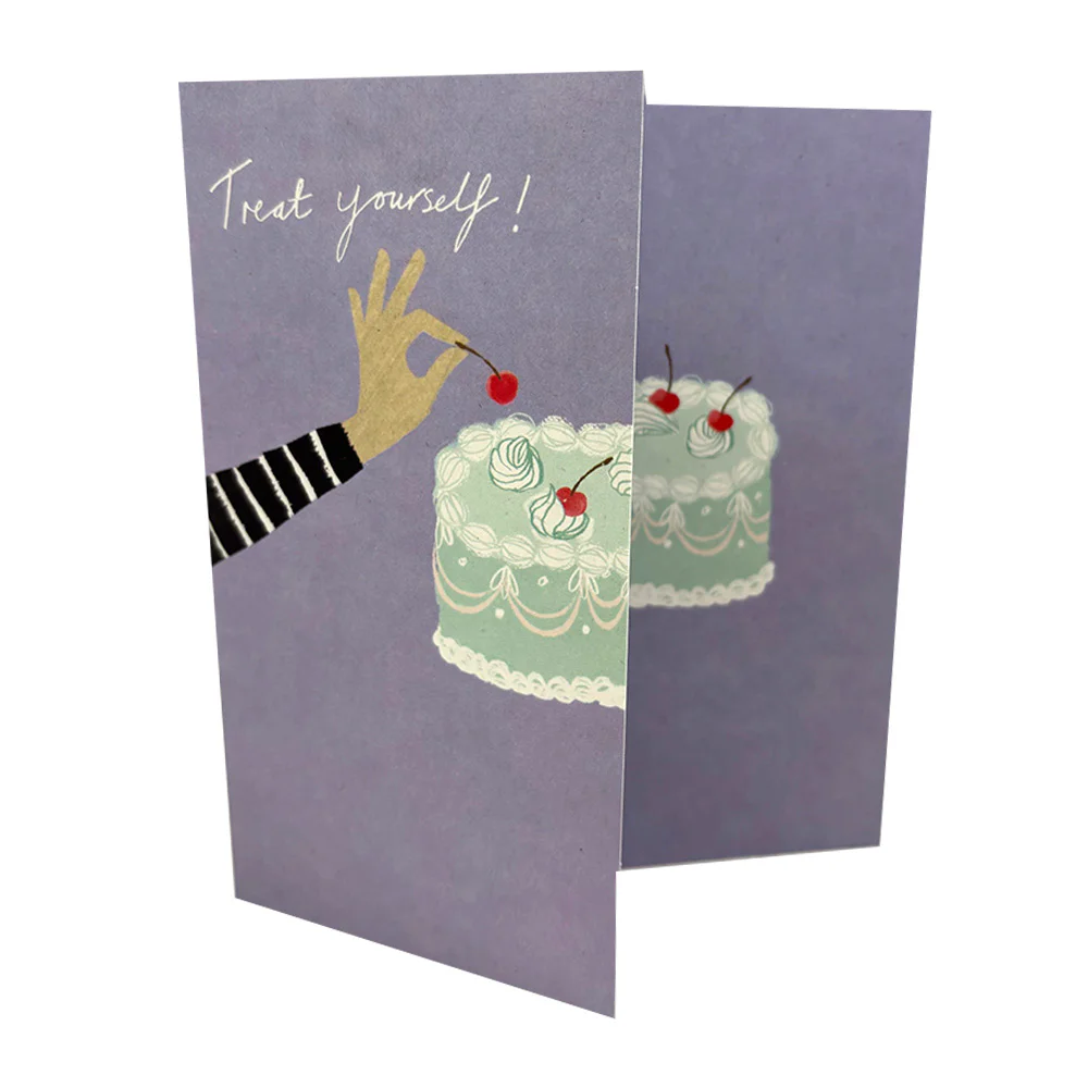 Treat Yourself Birthday Card